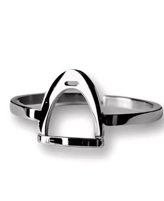 Stirrup Ring Silver